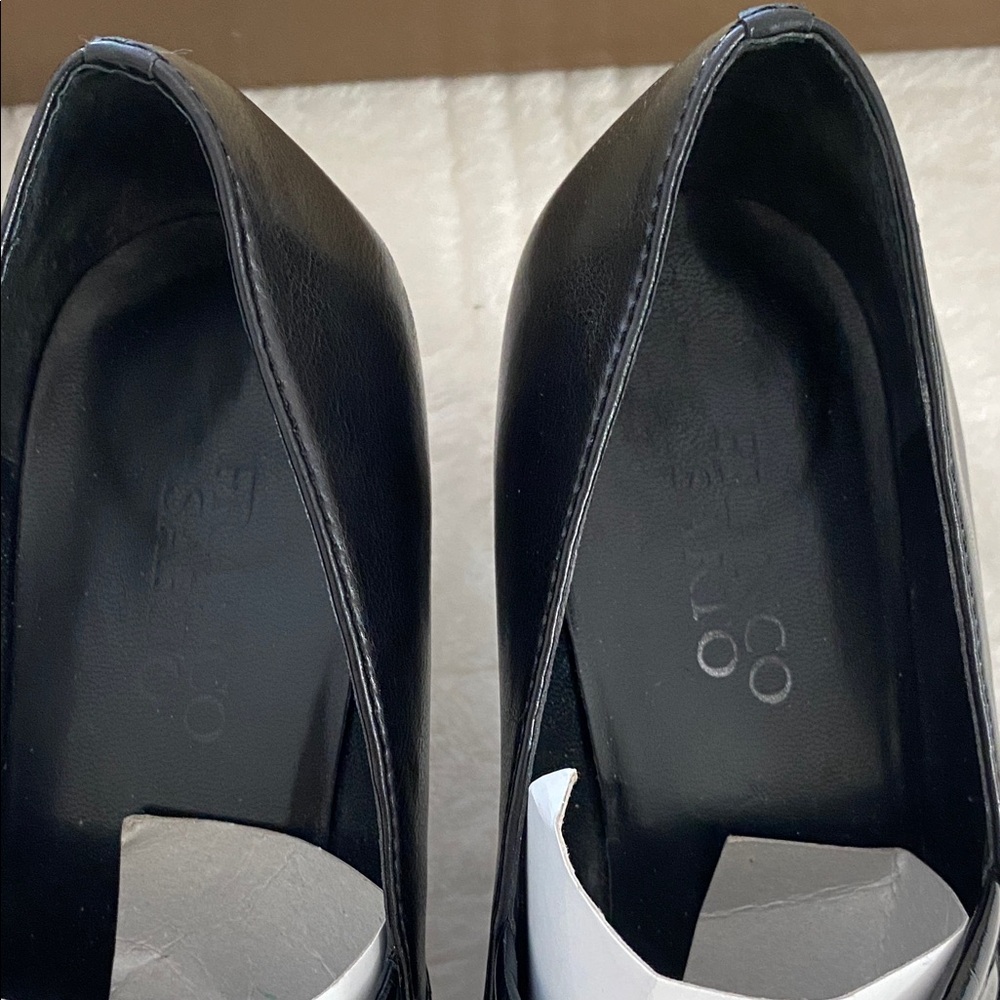 Franco Sarto Black Patent Heels - Picture 6 of 7